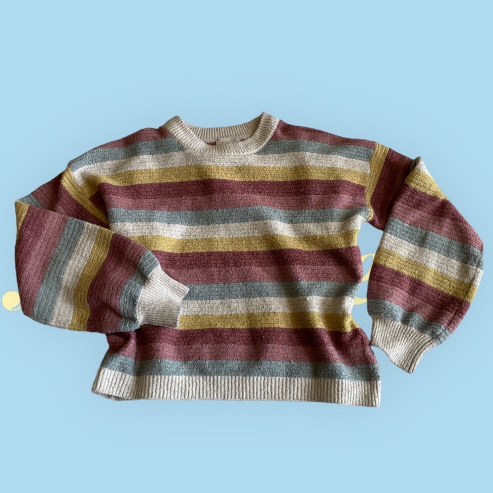 Small striped sweater